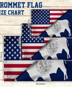 wyoming american grommet flag lha1891gf 4987