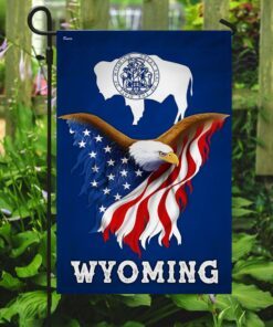 wyoming eagle flag 4230