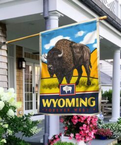 Wyoming Flag Forever West LNT413F