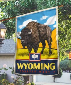 wyoming flag forever west lnt413f 6747