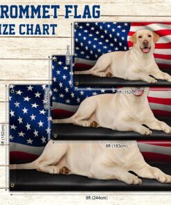 yellow labrador retriever american grommet flag qnn437gfv8 4979