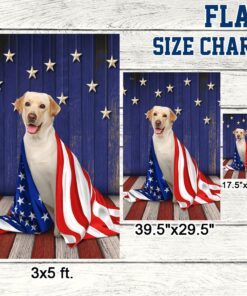 yellow labrador retriever dog flag hola lnt290fv3 2705