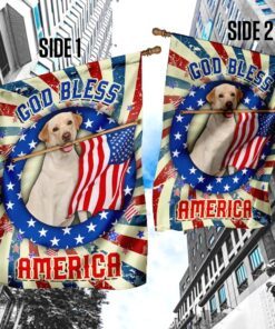 yellow labrador retriever god bless america 4th of july flag qnk833fv1a 7293