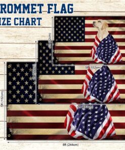 yellow labrador retriever grommet flag american patriot anl40gfv8 2266