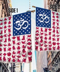 yoga cat flag bnn457f 4794