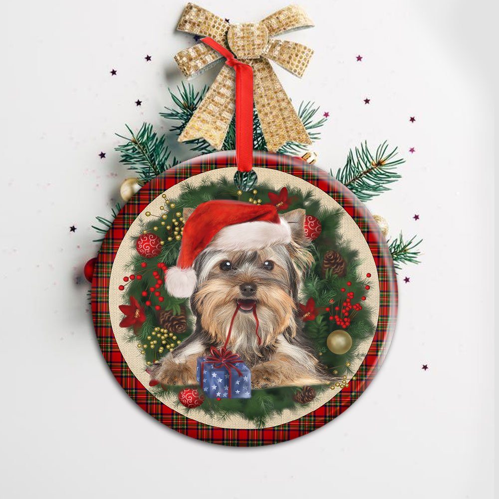 Yorkies Ceramic Ornament Dog Lover Christmas Ornament QTR321Ov17 - Image 7