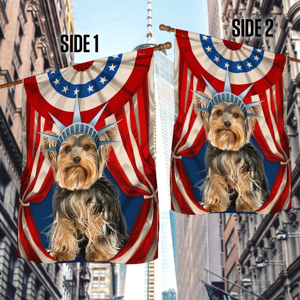 Yorkshire Terrier Flag Happy Independence Day For 4th Of July BNN118Fv2 - Image 3