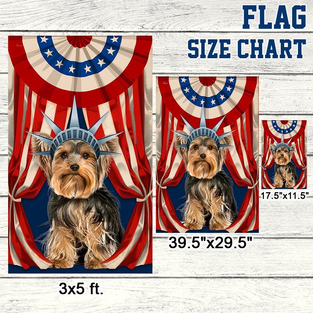 Yorkshire Terrier Flag Happy Independence Day For 4th Of July BNN118Fv2 - Image 7