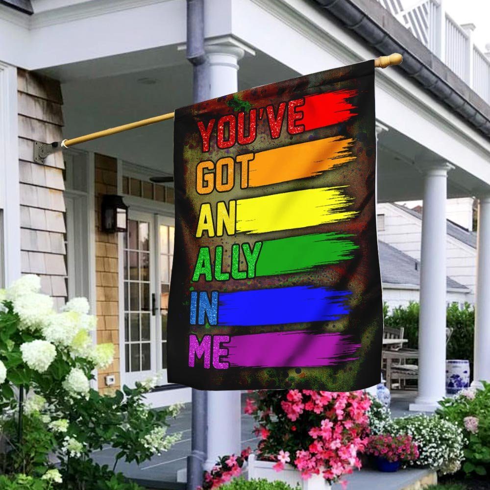 You’ve Got An Ally In Me LGBT Flag