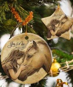 You And Me We Got This, Horse Ceramic Ornament