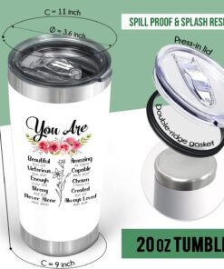 you are christian inspiration gift 20oz tumbler 1465