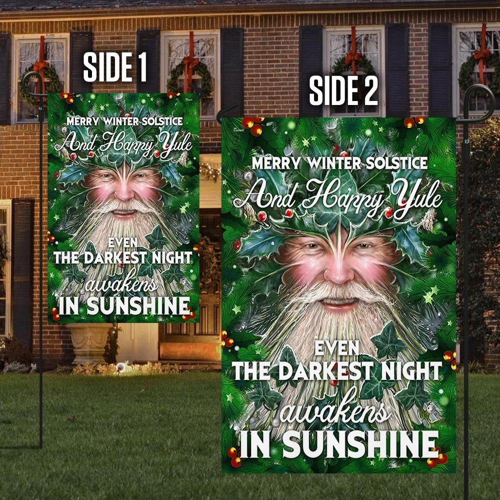 Yule Blessings Flag Merry Winter Solstice And Happy Yule DBD3093F - Image 6
