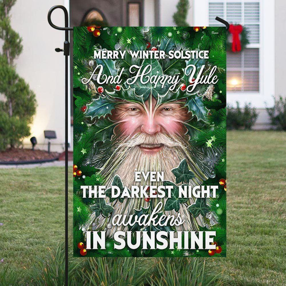 Yule Blessings Flag Merry Winter Solstice And Happy Yule DBD3093F - Image 5