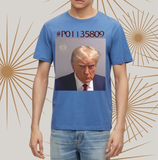 Divided US embraces Donald Trump mugshot merchandise shirtt