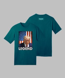 Donald Trump 2024 Mug Shot President Legend American Flag Shirts