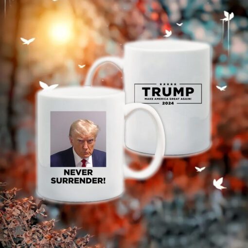 Donald Trump 2024 Never Surrender Cup