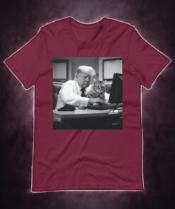 Donald Trump 2024 and Cat in office shirts