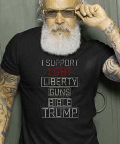 Donald Trump T shirt I Support LGBT Trump 2024 t shirt