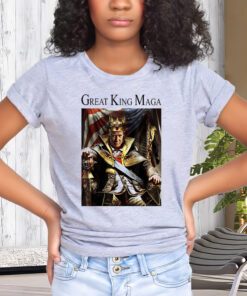 Great King Maga Donald Trump Throne T-ShirtS