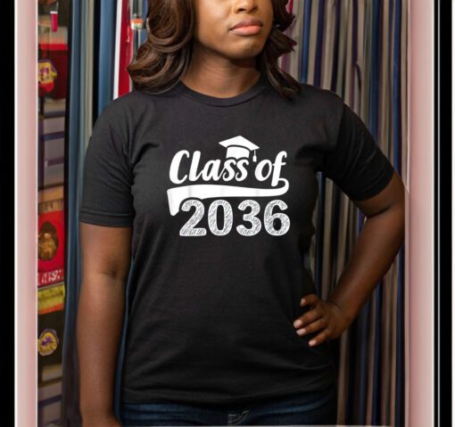 Grow with me class of 2036 graduation preschool Shirts