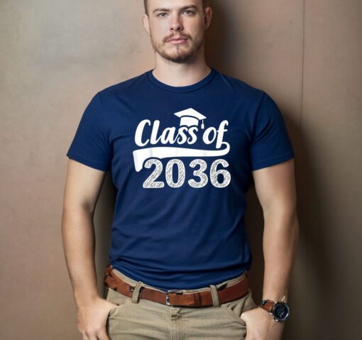 Grow with me class of 2036 graduation preschool T-Shirt