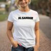 Jil Sander Logo Printed Crewneck T-Shirt, Jil Sander T Shirt