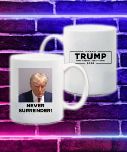 MAGA 47 Trump Never Never Surrender Mug 2