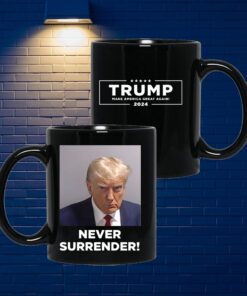MAGA 47 Trump Never Never Surrender Mug