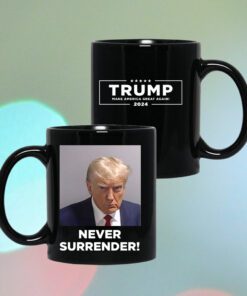 MAGA 47 Trump Never Surrender Coffee Mug 1