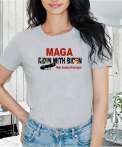 MAGA Ridin With Biden DISASTER Make America Great Again T-Shirt