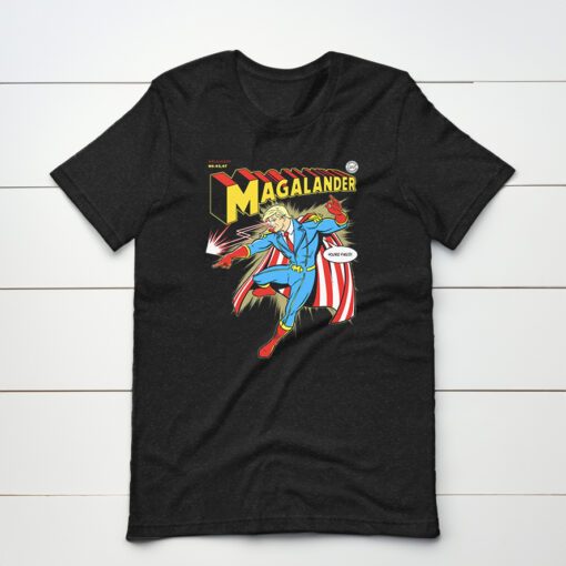 Magalander Donald Trump 2024 Parody T-Shirt