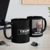 Never Surrender Black Coffee Mug