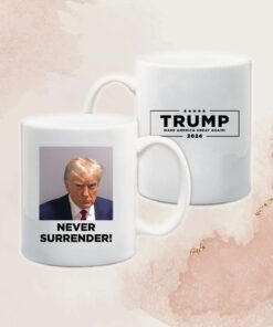 Official trump never surrender Coffee Mug 1