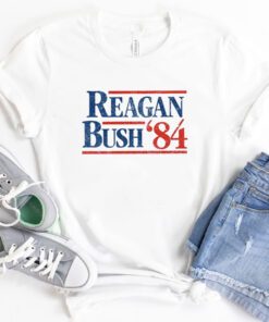 Reagan Bush 84 Conservative Republican Shirts