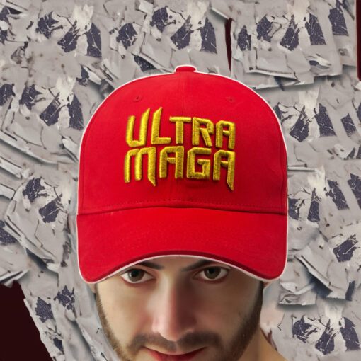 Trump 2024 Official Ultra MAGA Stretch-Fit Hats