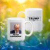 Trump Mugshot Never Surrender Coffee Mug 2
