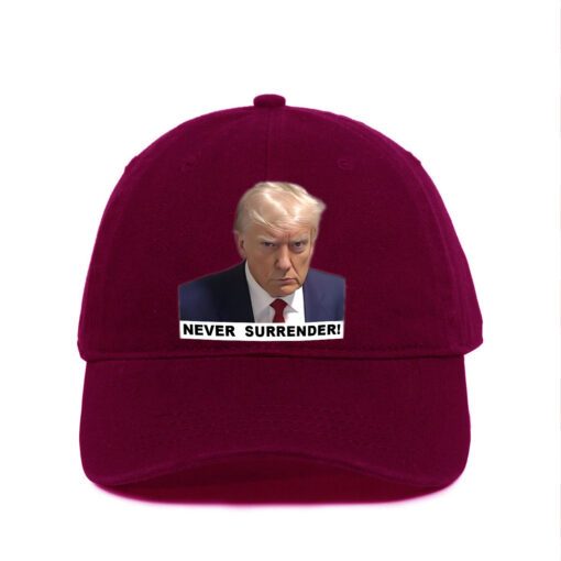 Trump Never Surrender Baseball Cap Dad Hat