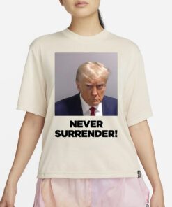 Trump Never Surrender Black Long Sleeve Shirts
