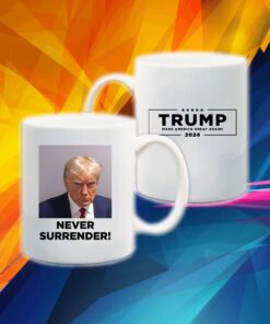 Trump campaign releases Never Surrender Mug