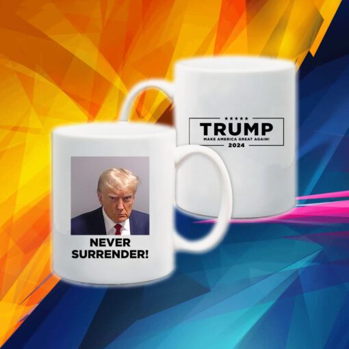 Trump campaign releases Never Surrender Mug