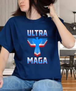 Ultra MAGA Make America Great Again Eagle T-Shirts
