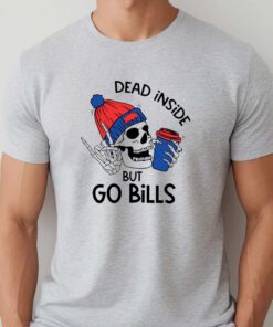 Bills Halloween Skeleton T-Shirtt