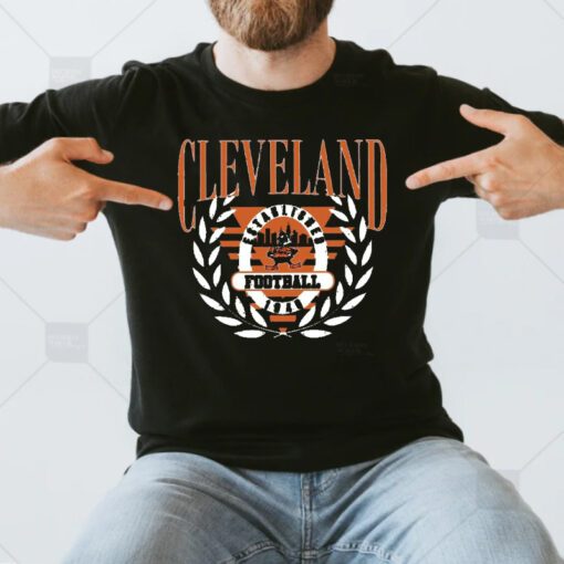 Cleveland Football Sweat Tshirt