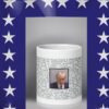 Donald Trump mugshot mug with list of indictments Mugs