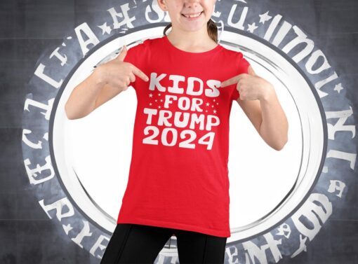 Kids For Trump 2024 Shirt