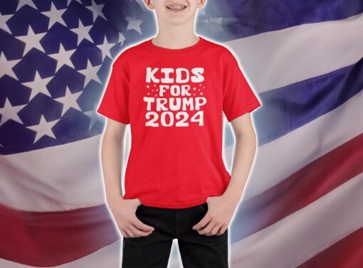 Kids For Trump 2024 Shirts