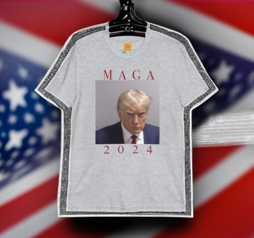 MAGA MUGSHOT 2024 TSHIRT