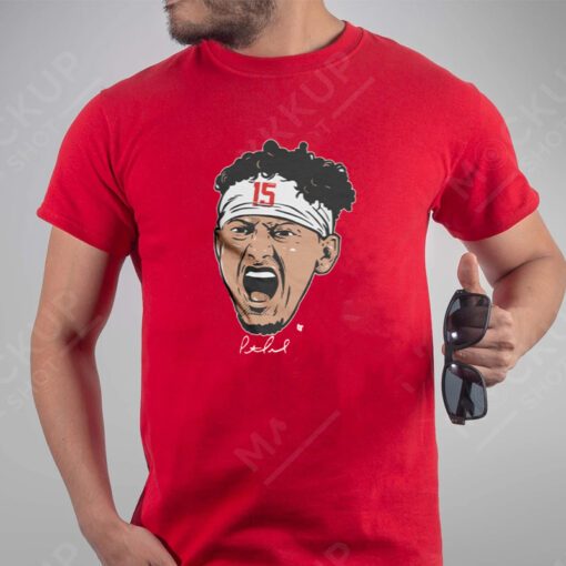 Patrick Mahomes Swag Head T-Shirtt