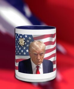 Patriotic Trump Mug Shot Mugs Official Trump Mug Shot Mugs