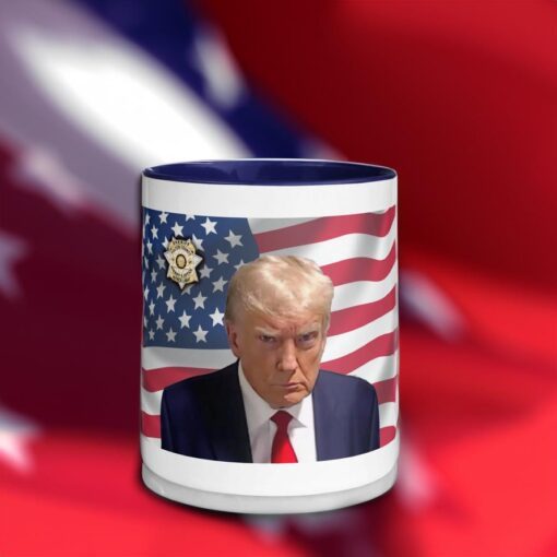 Patriotic Trump Mug Shot Mugs Official Trump Mug Shot Mugs